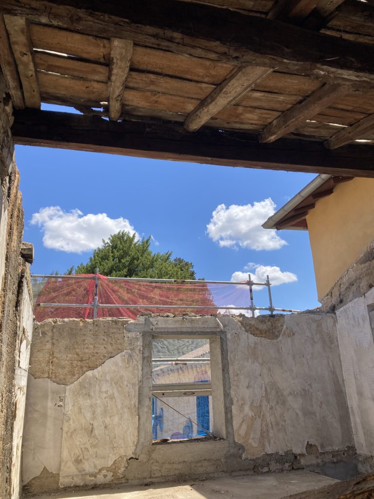 réhabilitation d'une charpente